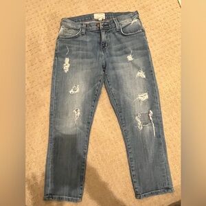 Current/Elliott crop jeans